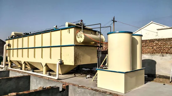 Water Treatment Daf Unit Dissolved Air Flotation System
