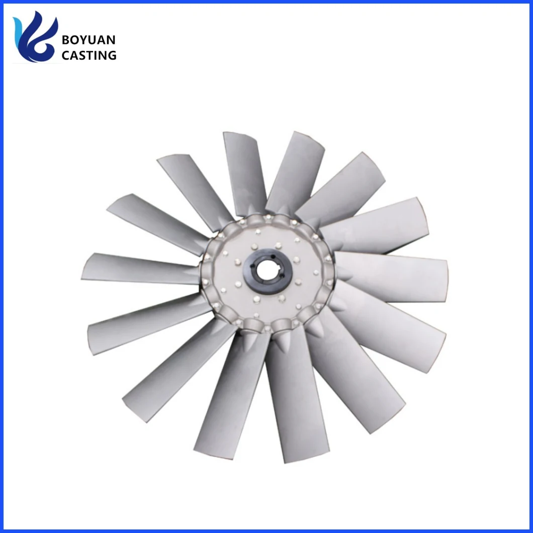 Aluminum Alloy Axial Fan Blades for Screw Air Compressor