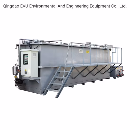 Daf 工業廃水処理プラントにおける溶存空気浮選法による固液分離プラント廃水処理システム