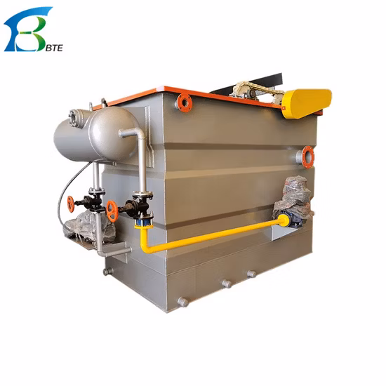 DAF プラスチック洗浄工場廃水処理用溶解空気浮選廃水処理機