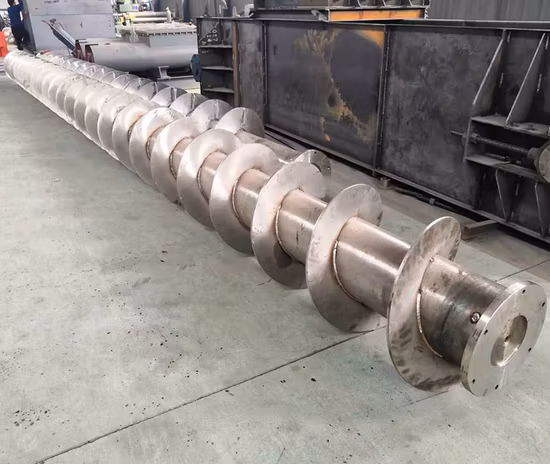 正確なサイズのスクリューコンベア用オーガ先端フライングスパイラルブレードオーガブレード