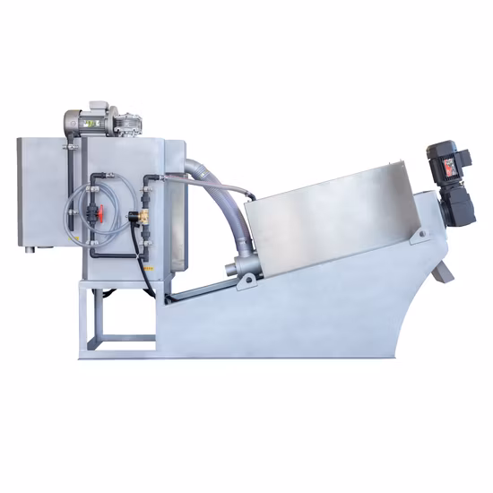 小判皿スクリュープレス用シャフトセパレーター 固液分離汚泥脱水機 濃縮脱水機